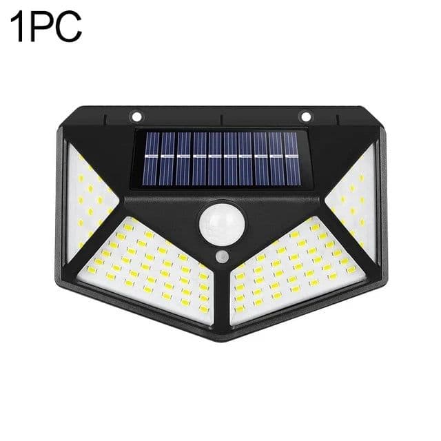 image-100 LED Solar Wall Lights Outdoor Solar Lamp Waterproof Motion Sensor Solar Powered Sunlight Street Light for Garden Decoration