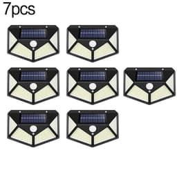 image-100 LED Solar Wall Lights Outdoor Solar Lamp Waterproof Motion Sensor Solar Powered Sunlight Street Light for Garden Decoration