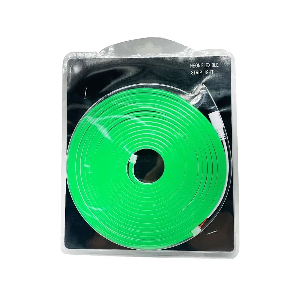 image-12V Flexible Led Neon Strip Lights With DC Connector Outdoor Waterproof Christmas Living Gaming Room Decor Home Decoration Lamp