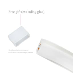 image-12V Flexible Led Neon Strip Lights With DC Connector Outdoor Waterproof Christmas Living Gaming Room Decor Home Decoration Lamp