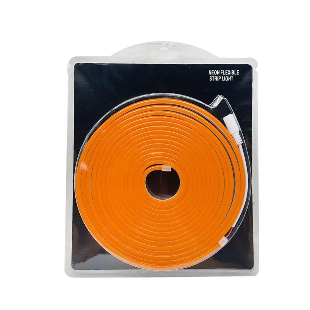 image-12V Flexible Led Neon Strip Lights With DC Connector Outdoor Waterproof Christmas Living Gaming Room Decor Home Decoration Lamp