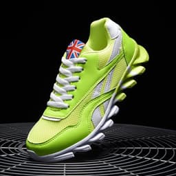 image-Miyuki Sports Shoes - White Red Stripe Running Casual