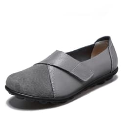 image-Cross-border 2019 factory direct sales large size women's shoes casual all-match women's singles shoes low top comfortable Velcro doudou shoes