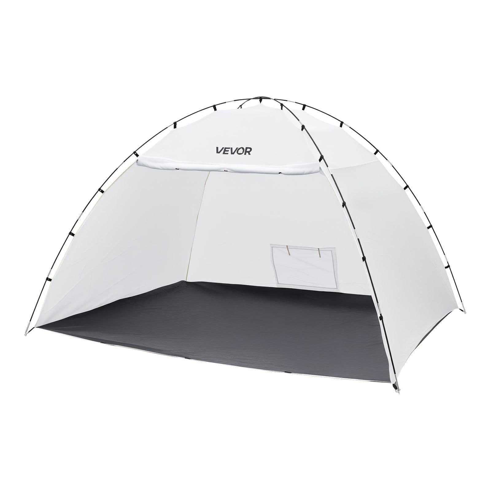 image-VEVOR Portable Paint Booth Tent, 115.35 x 90.55 x 74 inch Painting Tent Station, Spray Shelter with Built-in Floor & Mesh Screen, Large Space, Oxford Spray Painting Tents for Cupboard, Chairs, Tables