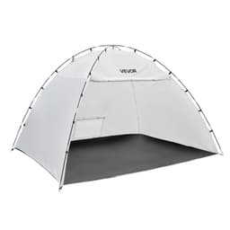 image-VEVOR Portable Paint Booth Tent, 115.35 x 90.55 x 74 inch Painting Tent Station, Spray Shelter with Built-in Floor & Mesh Screen, Large Space, Oxford Spray Painting Tents for Cupboard, Chairs, Tables