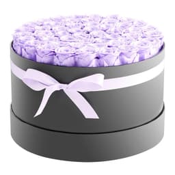 image-VEVOR Forever Flowers, 50 Preserved Roses in a Box, Eternal Flowers Immortal Bouquet Birthday Present for Women Her Wife Mothers, Anniversary, Valentine's Day,Christmas, Lavender Purple