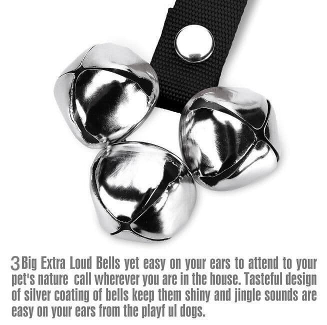 image-Dog Doorbells for Dog Training And Housebreaking Clicker Training Door Bell