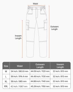 image-VEVOR FR Pants for Men, 9 oz 100% Cotton, Flame-Resistant Cargo Pants with Multi-Pockets and Elastic Waist, Reinforced Tear-proof Stitching, Ideal for Welding Work and Casual Wear, L Size, Dark Blue