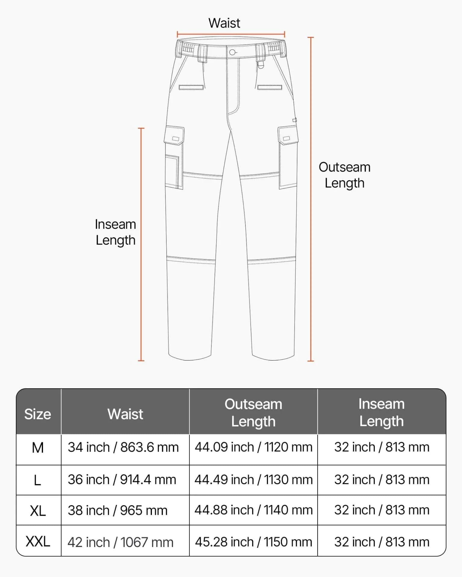 image-VEVOR FR Pants for Men, 9 oz 100% Cotton, Flame-Resistant Cargo Pants with Multi-Pockets and Elastic Waist, Reinforced Tear-proof Stitching, Ideal for Welding Work and Casual Wear, L Size, Dark Blue