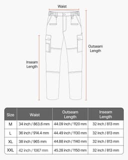 image-VEVOR FR Pants for Men, 9 oz 100% Cotton, Flame-Resistant Cargo Pants with Multi-Pockets and Elastic Waist, Reinforced Tear-proof Stitching, Ideal for Welding Work and Casual Wear, M Size, Dark Blue