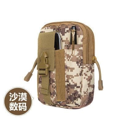 image-Tactical Waist Bag - Desert Digital Waterproof