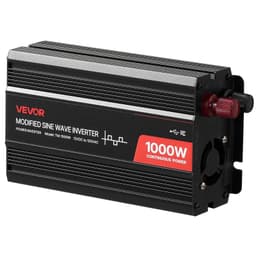 image-VEVOR 1000W Power Inverter 12V DC to 120V AC USB Type-C