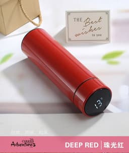 image-304 Stainless Steel Smart Temperature Measuring Insulated Cup 500ml