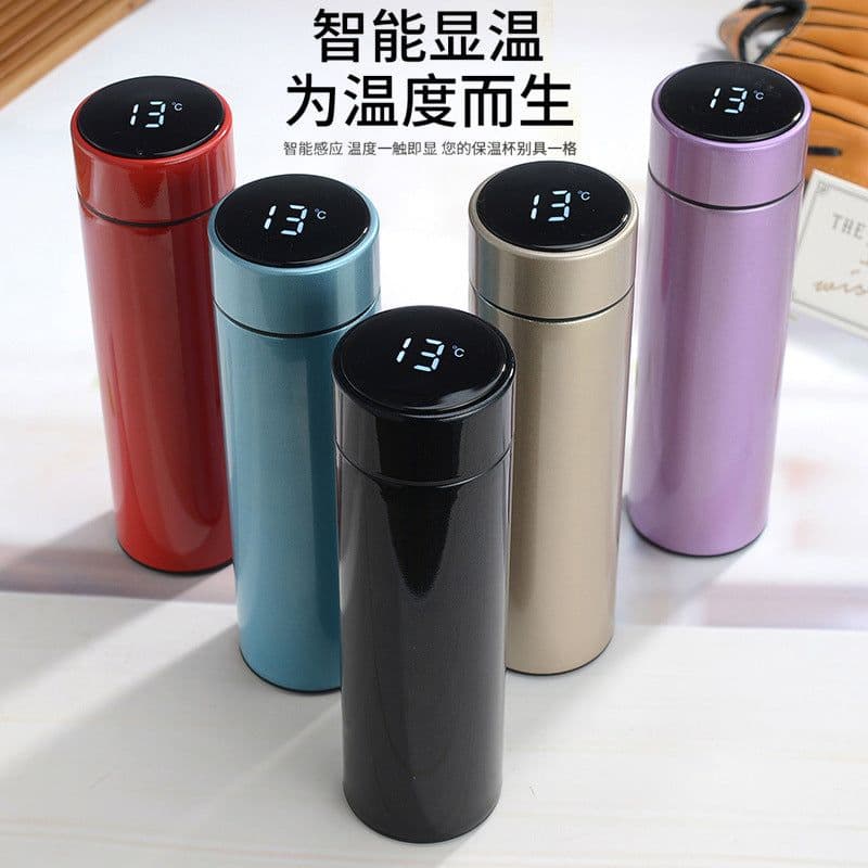 image-304 Stainless Steel Smart Temperature Measuring Insulated Cup 500ml