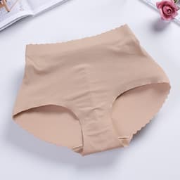 image-Women's Padded Hip Enhancer Panties - Seamless Black