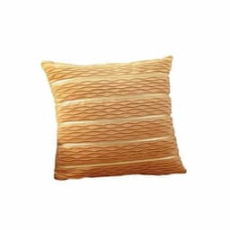 image-Cushion Cover Crumble Velvet - Orange