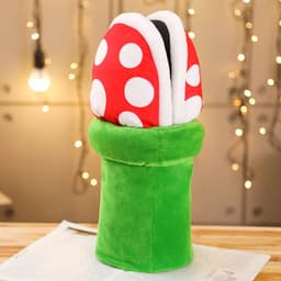 image-Mochen Toys Plush Toys Piranha Slippers Mario Cannibal Dolls Doll Storage Box Generation