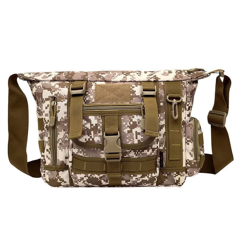 image-Business And Leisure Tactical Messenger Bag For Hiking