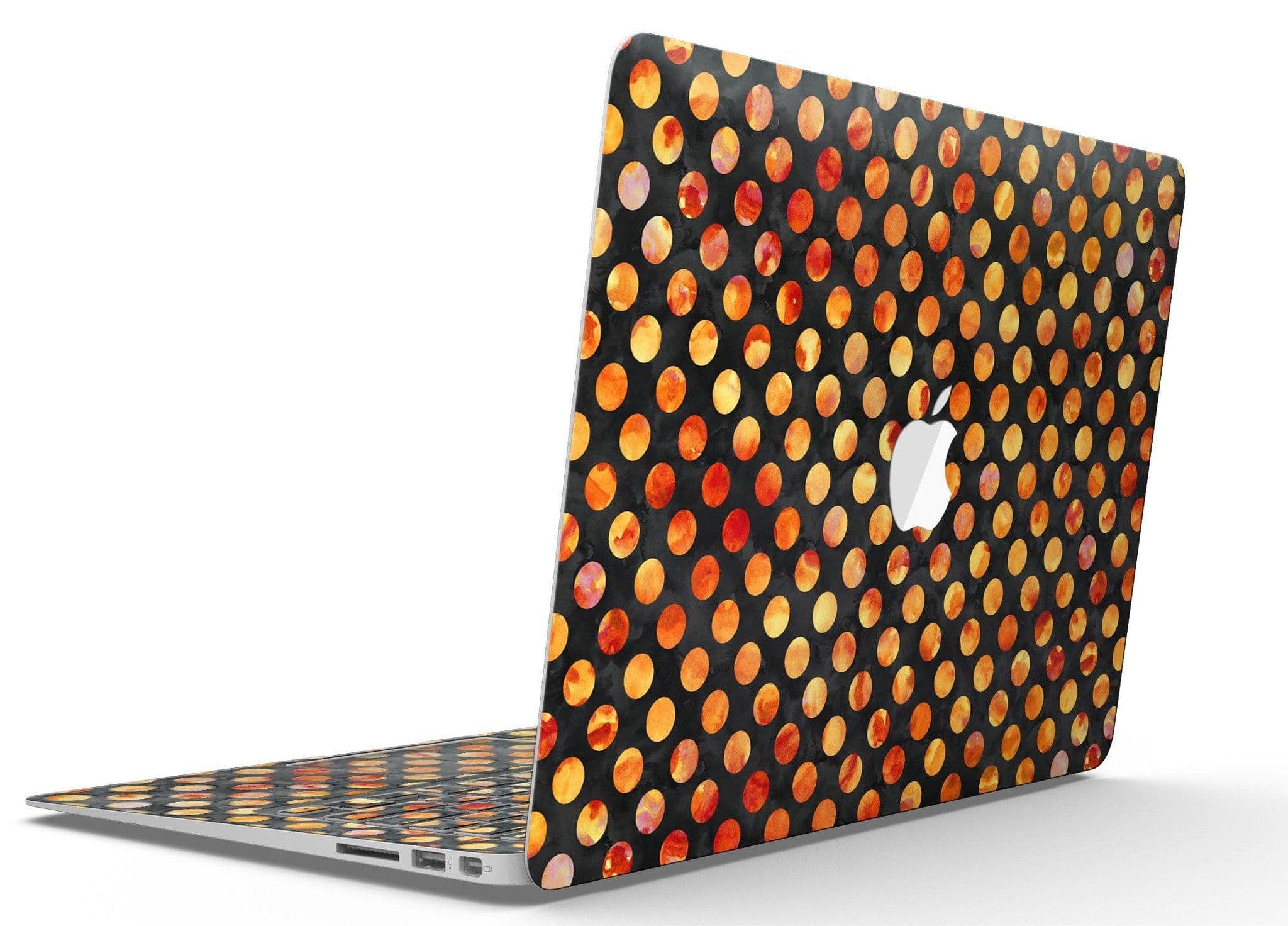 image-Halloween Watercolor Dots - MacBook Air Skin Kit