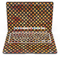 image-Halloween Watercolor Dots - MacBook Air Skin Kit