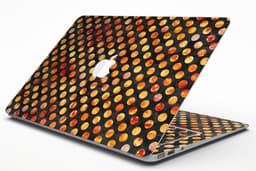 image-Halloween Watercolor Dots - MacBook Air Skin Kit