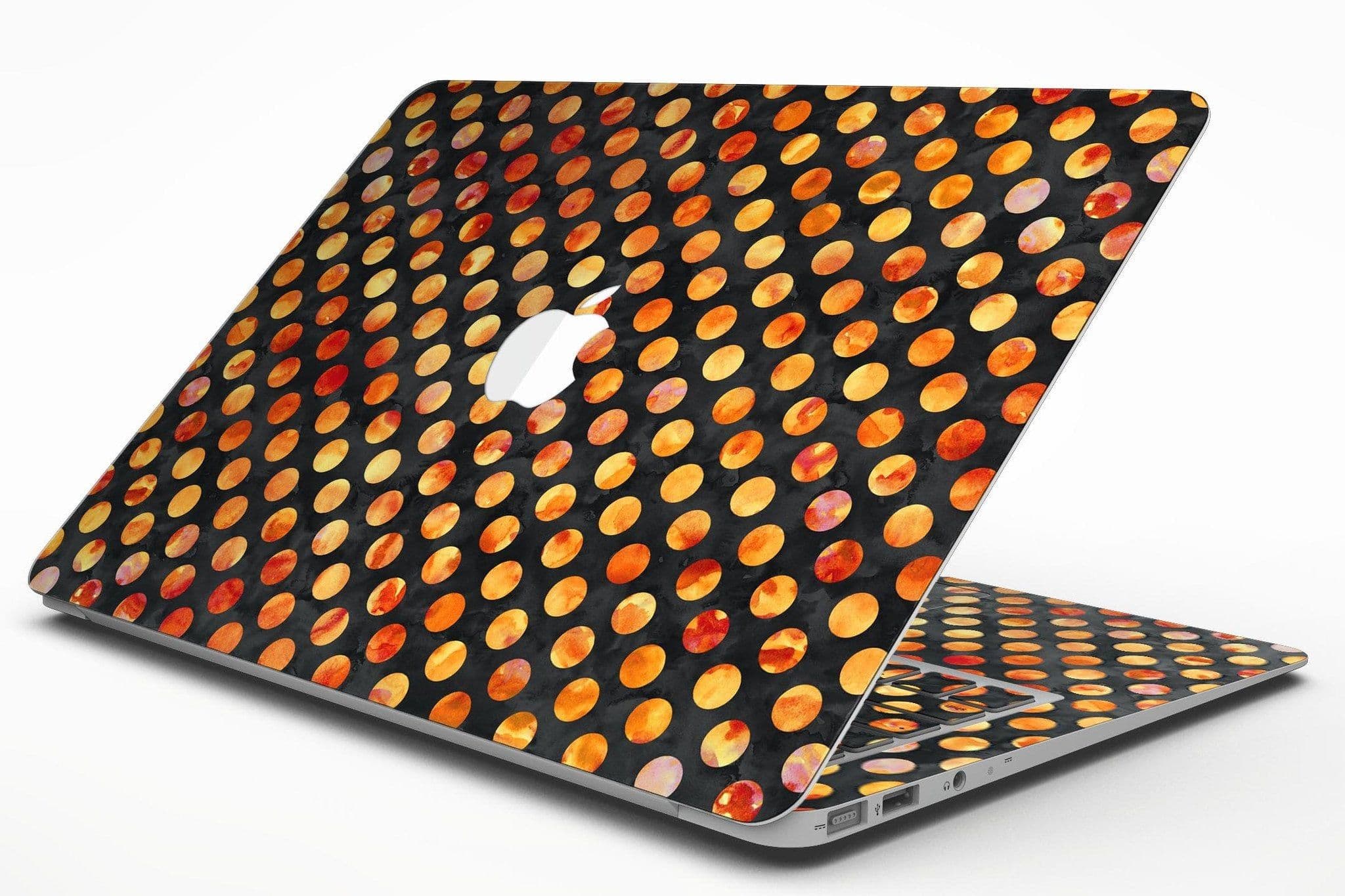 image-Halloween Watercolor Dots - MacBook Air Skin Kit