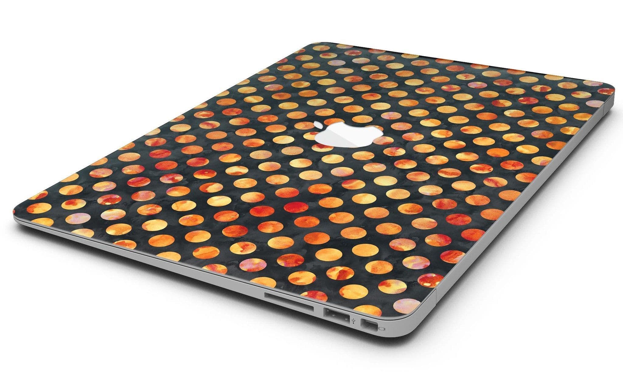 image-Halloween Watercolor Dots - MacBook Air Skin Kit