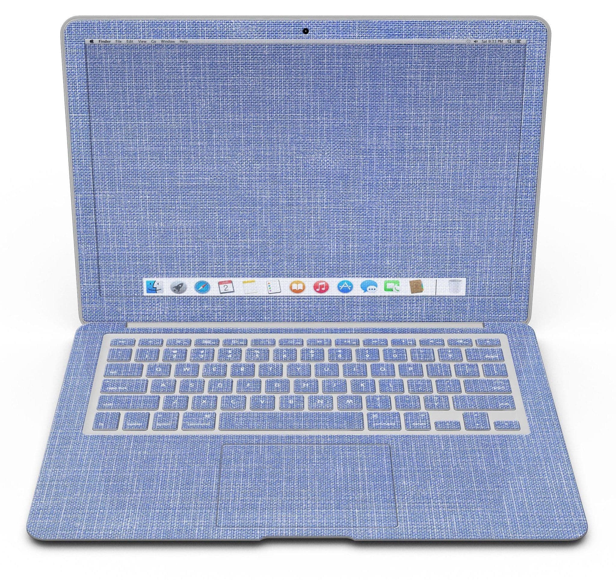 image-Blue Jean Overall Pattern - MacBook Air Skin Kit