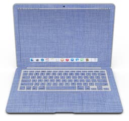 image-Blue Jean Overall Pattern - MacBook Air Skin Kit