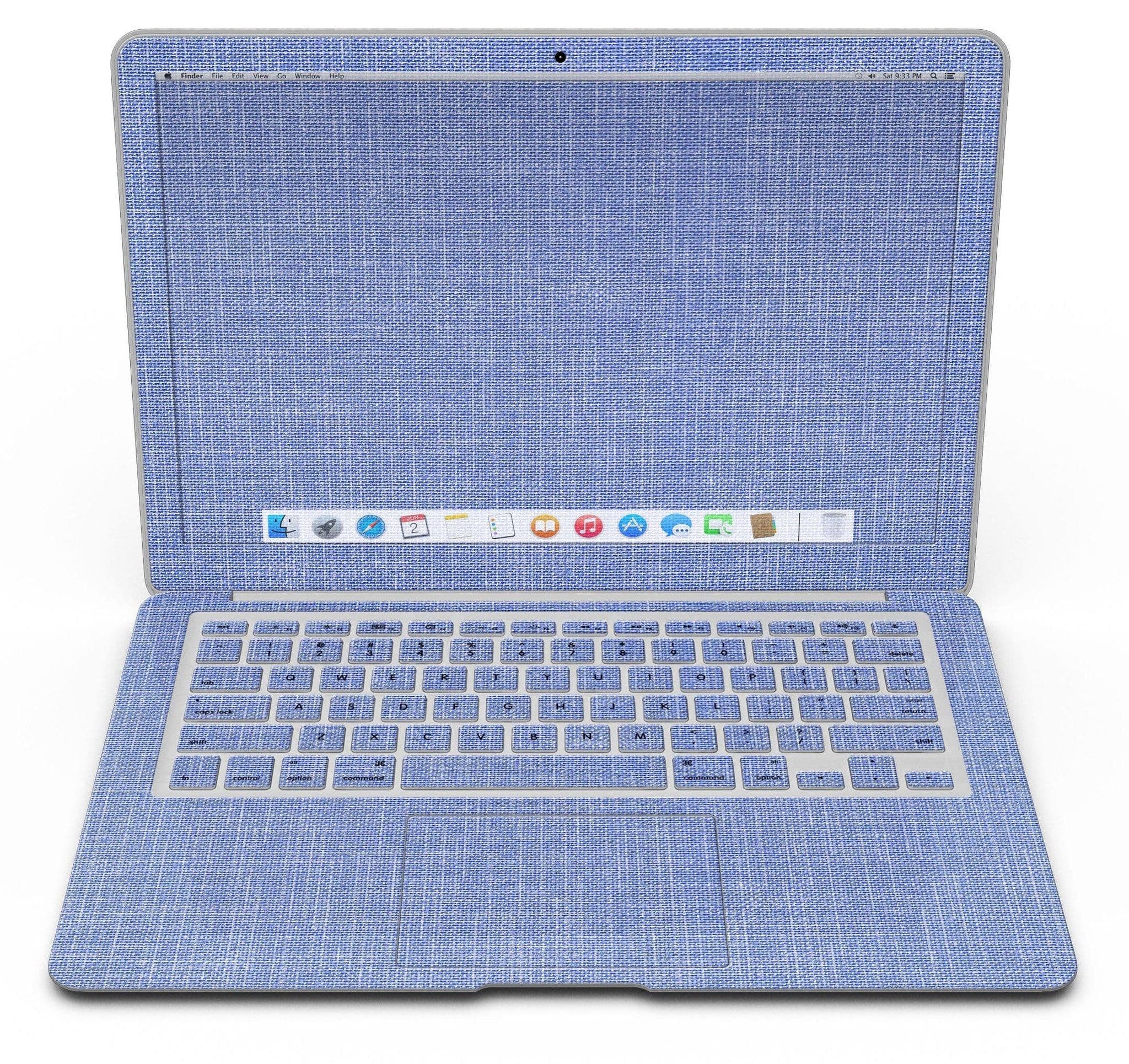 image-Blue Jean Overall Pattern - MacBook Air Skin Kit