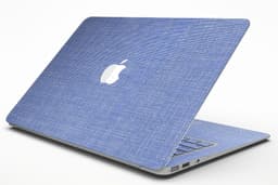 image-Blue Jean Overall Pattern - MacBook Air Skin Kit
