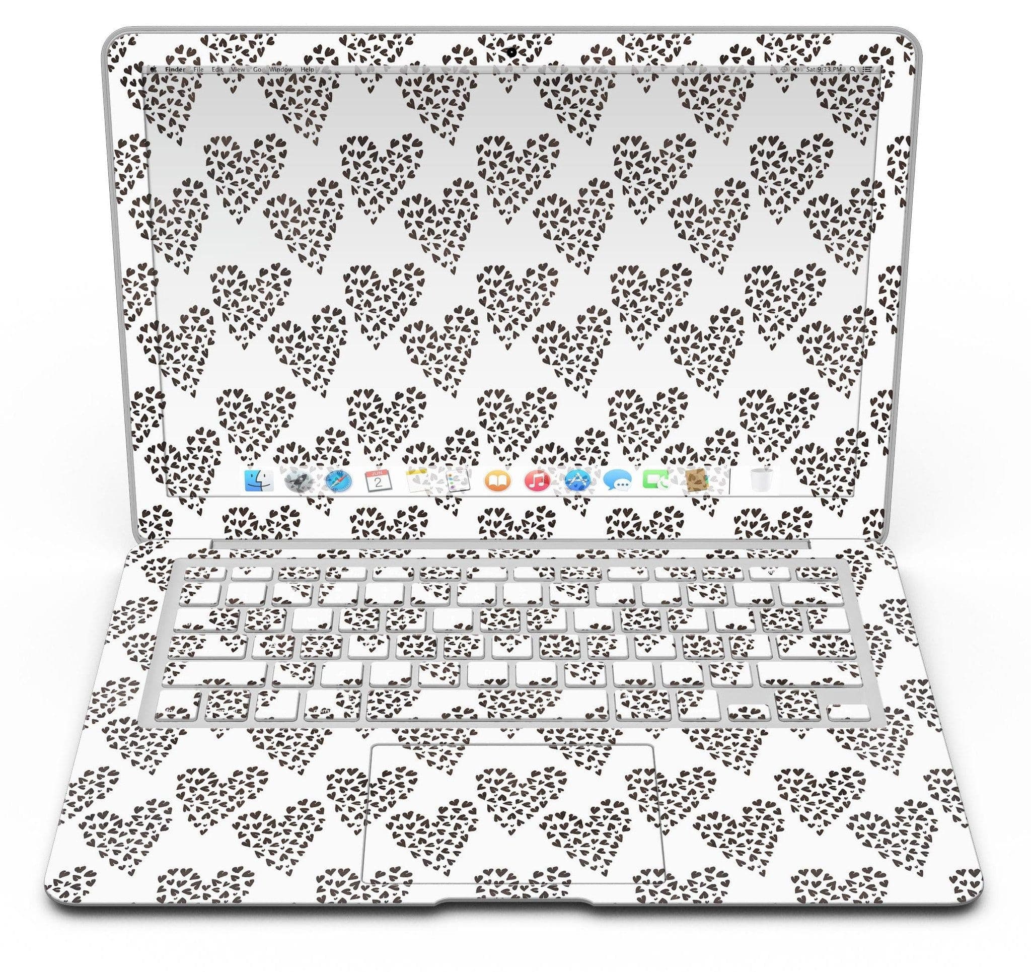image-Hearts within Hearts - MacBook Air Skin Kit