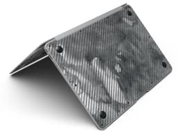 image-Gray Watercolor Stripes - MacBook Air Skin Kit