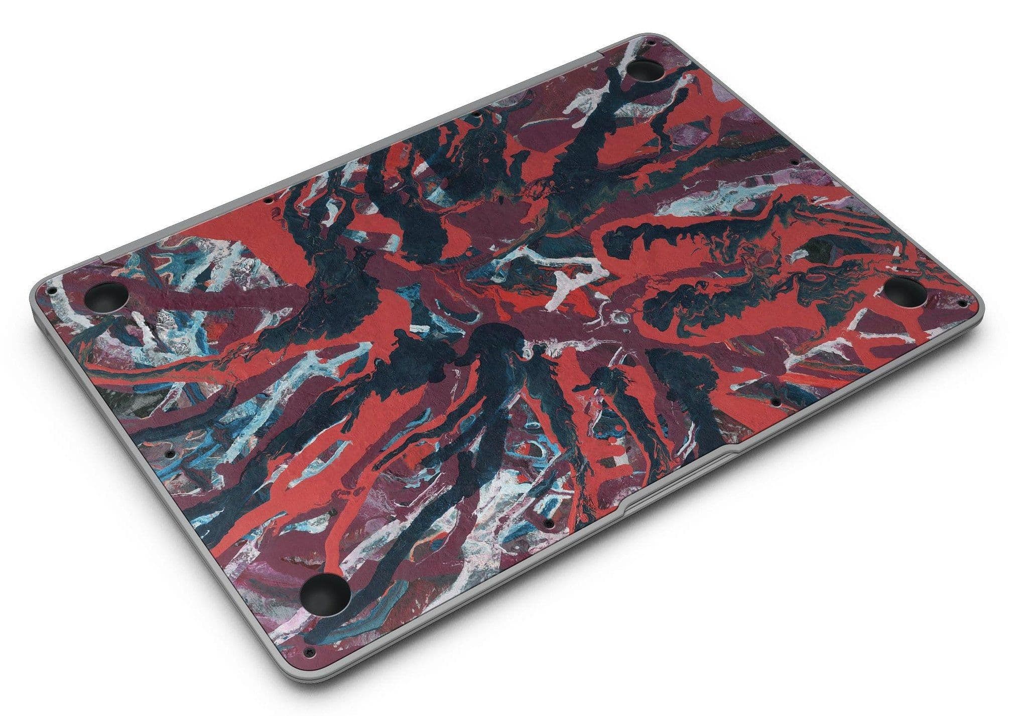 image-Abstract Wet Paint Red v95 - MacBook Air Skin Kit