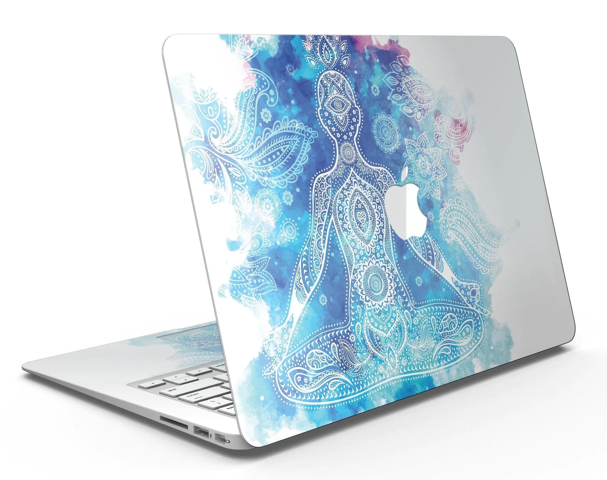 image-Bright Oil Yoga Mood - MacBook Air Skin Kit