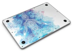 image-Bright Oil Yoga Mood - MacBook Air Skin Kit