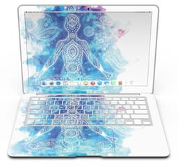 image-Bright Oil Yoga Mood - MacBook Air Skin Kit