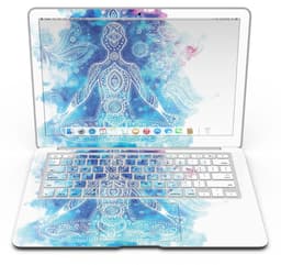 image-Bright Oil Yoga Mood - MacBook Air Skin Kit