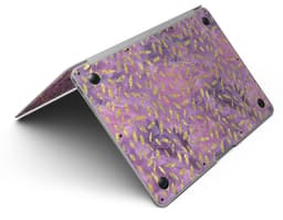 image-Daisy Pedals Over Purple Cloud Mix - MacBook Air Skin Kit