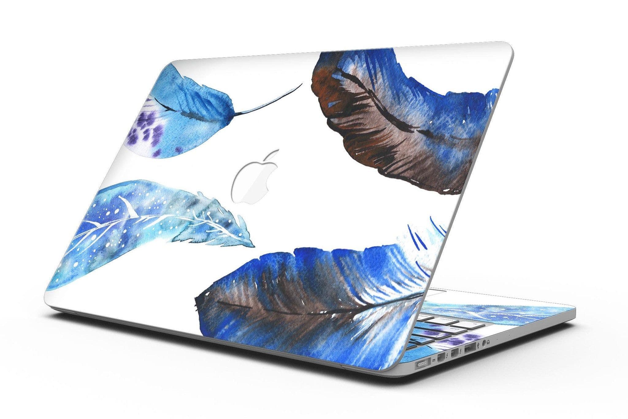 image-Azul Watercolor Feathers - MacBook Pro with Retina Display