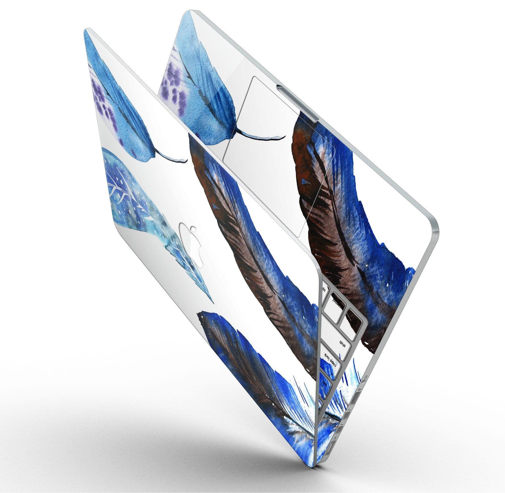 image-Azul Watercolor Feathers - MacBook Pro with Retina Display