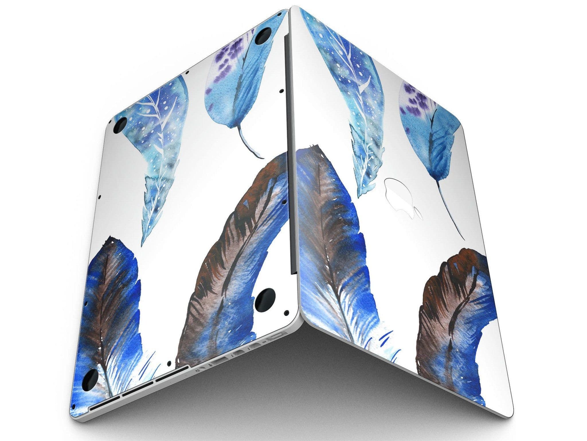 image-Azul Watercolor Feathers - MacBook Pro with Retina Display