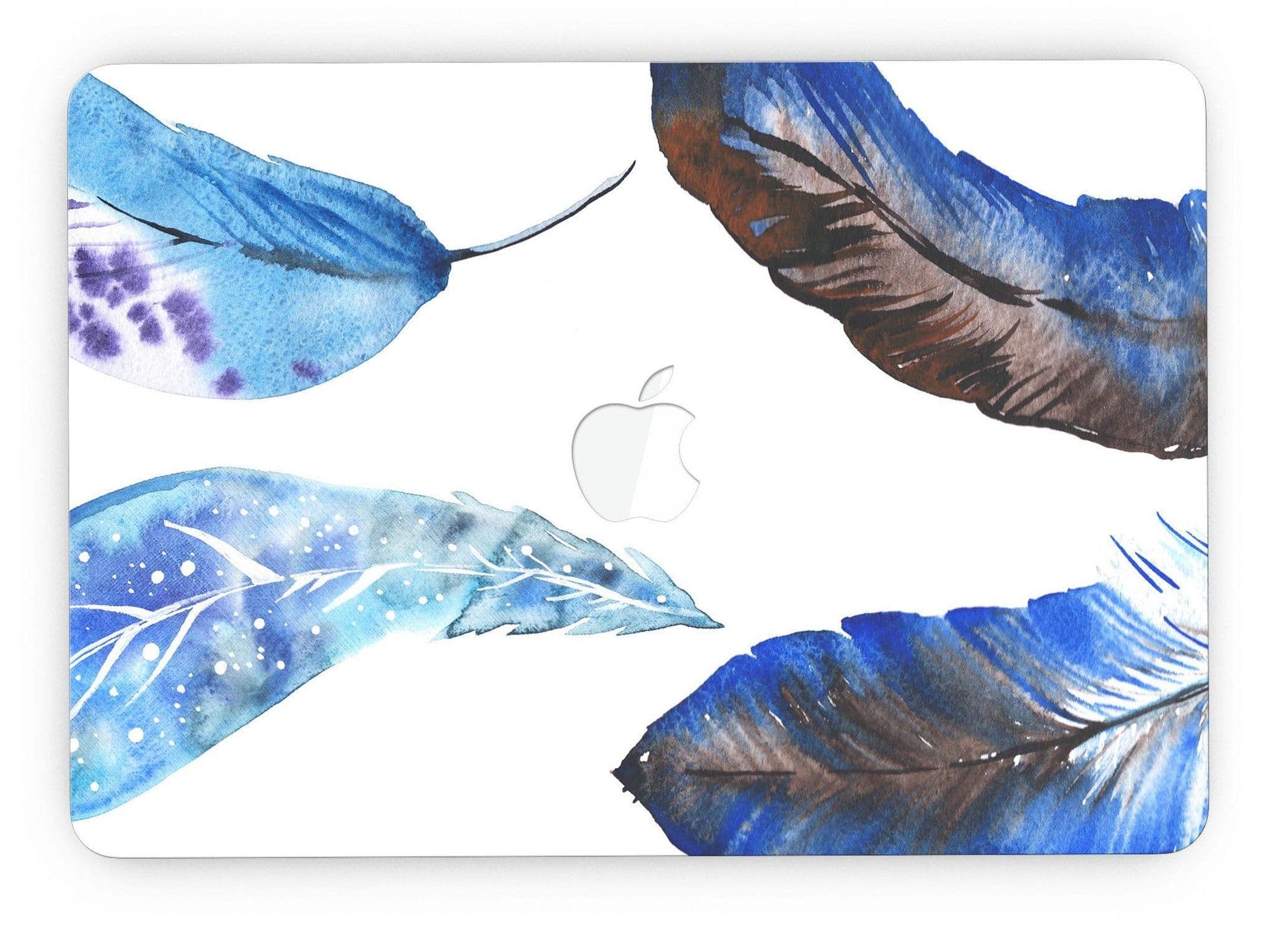 image-Azul Watercolor Feathers - MacBook Pro with Retina Display