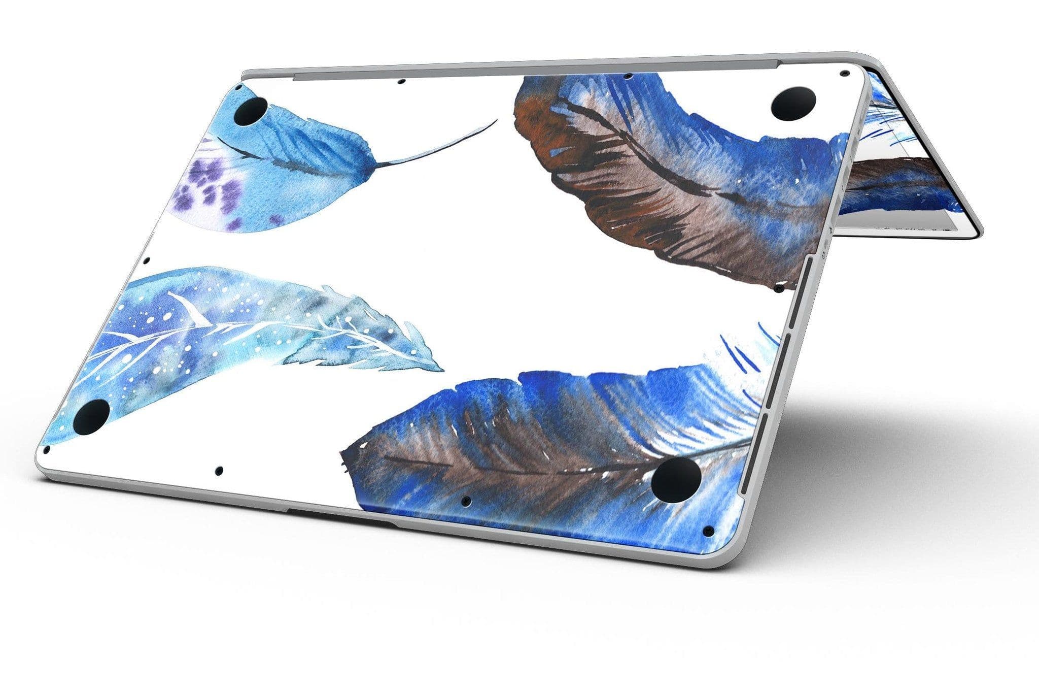 image-Azul Watercolor Feathers - MacBook Pro with Retina Display