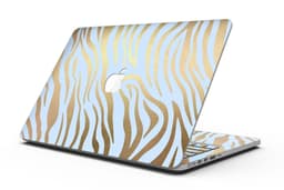image-Gold Flaked Animal blue Zebra 2 - MacBook Pro with Retina Display