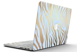 image-Gold Flaked Animal blue Zebra 2 - MacBook Pro with Retina Display