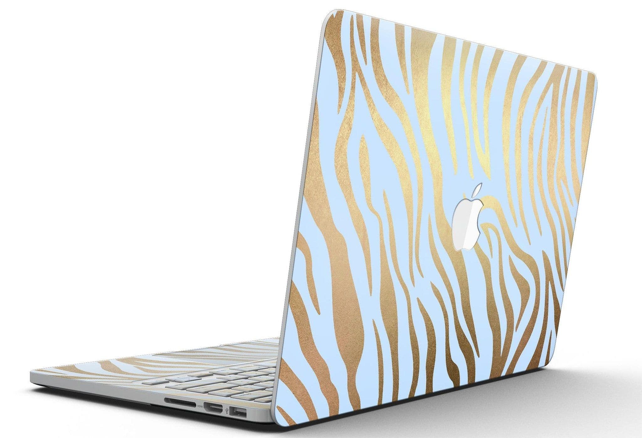 image-Gold Flaked Animal blue Zebra 2 - MacBook Pro with Retina Display