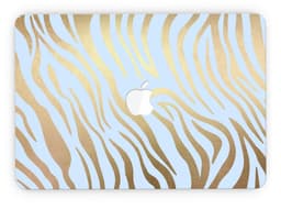 image-Gold Flaked Animal blue Zebra 2 - MacBook Pro with Retina Display
