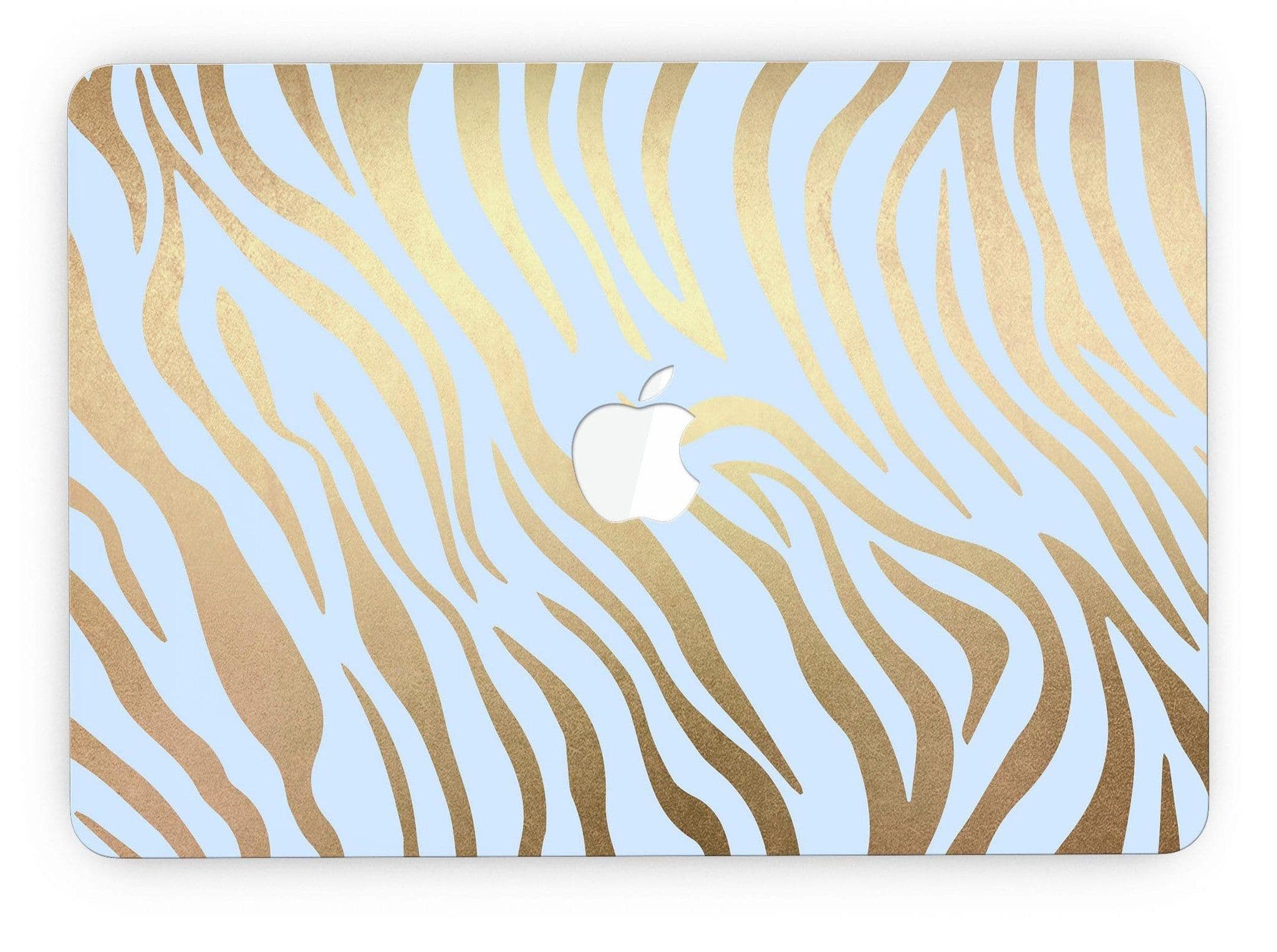 image-Gold Flaked Animal blue Zebra 2 - MacBook Pro with Retina Display