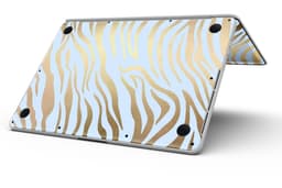 image-Gold Flaked Animal blue Zebra 2 - MacBook Pro with Retina Display